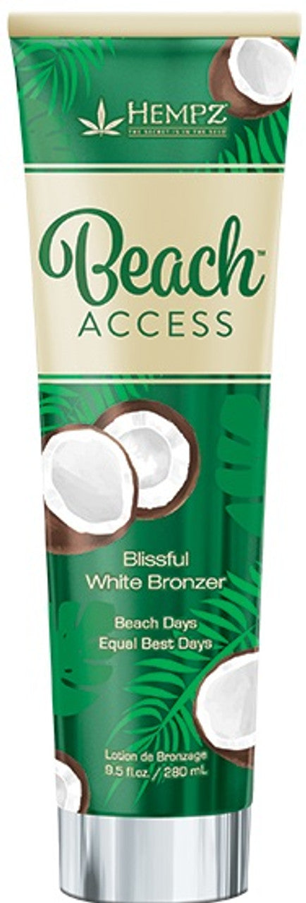 Beach Access Blissful White Bronzer Tanning Lotion